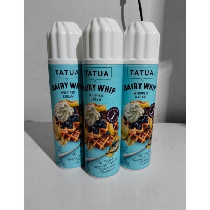

TATUA DAIRY WHIP AEROSOL KLG 250 GR
