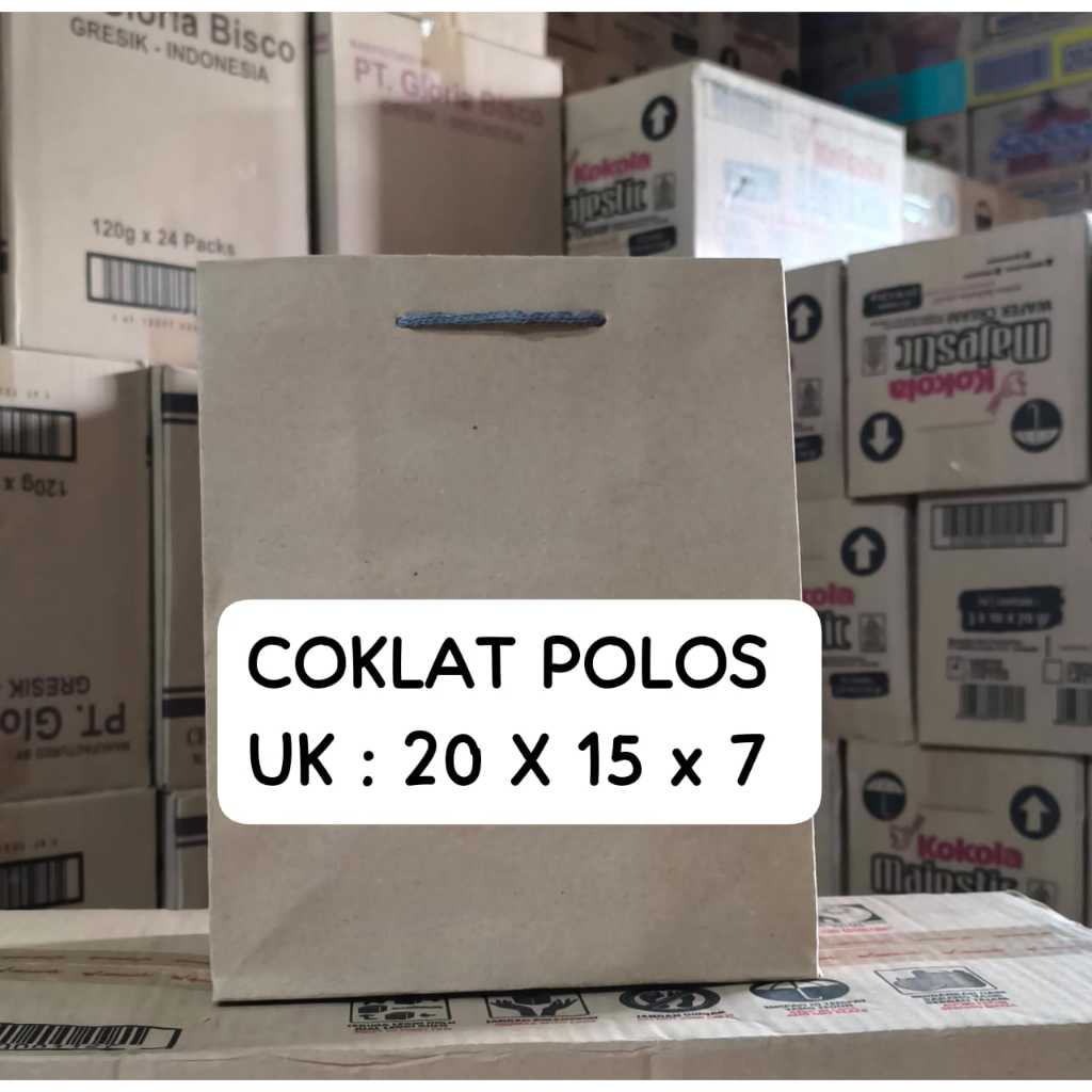 

Paperbag Ukuran 15cmX20cm Cocok Untuk Hajatan