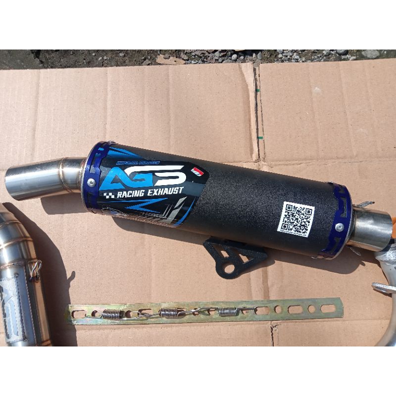 FULL SYSTEM KNALPOT RACING SAMLONG ALL MATIC MIO BEAT VARIO SCOPPY ORIGINAL VDC PROJECT