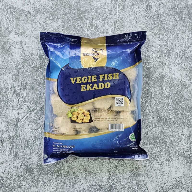 

GIZIPLUS VEGIE FISH EKADO 500gr