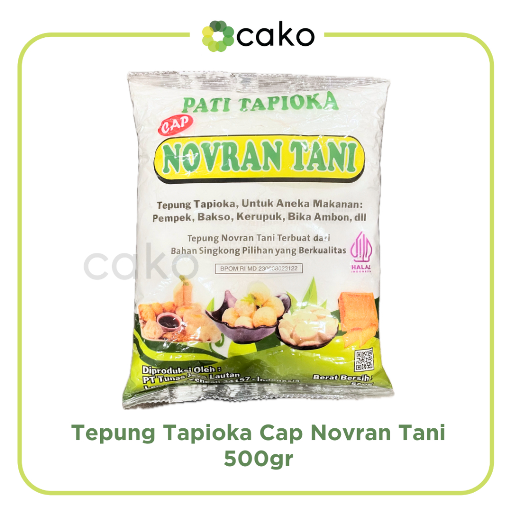 

Tepung Tapioka Cap Novran Tani 500gr