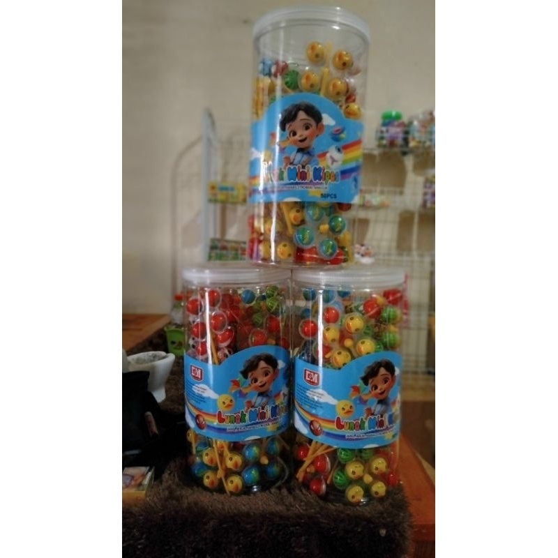 

Permen lunak mini kipas isi 50 pcs/jar