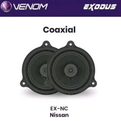 Speaker Venom Exodus Nissan Coaxial 2 Way - Speaker Venom Exodus Nissan Coaxial 2 Way PNP - Venom Ex