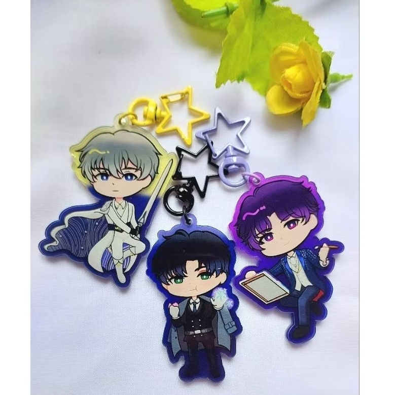 Love and Deepspace (lads) translucent keychain Myth ver. fanmerch