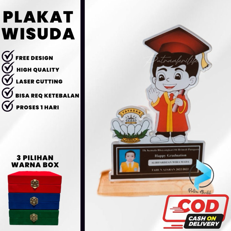 Plakat Wisuda Akrilik