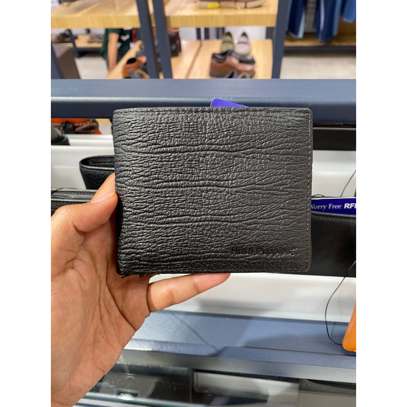 DOMPET HUSH PUPPIES PRIA ORIGINAL SALE TAG 1.1999.000 MATERIAL KULIT SAPI (RFID DAN BOX)