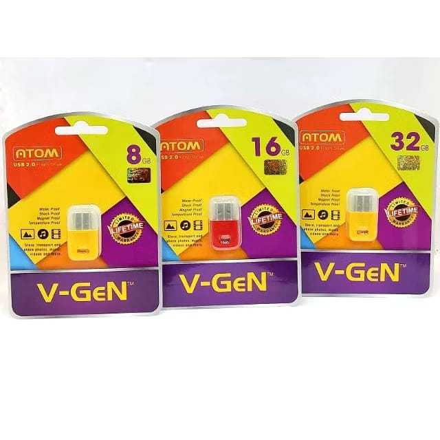Flashdisk Vgen Atom 8GB 16GB 32GB/Vgen Titans 16GB 32GB