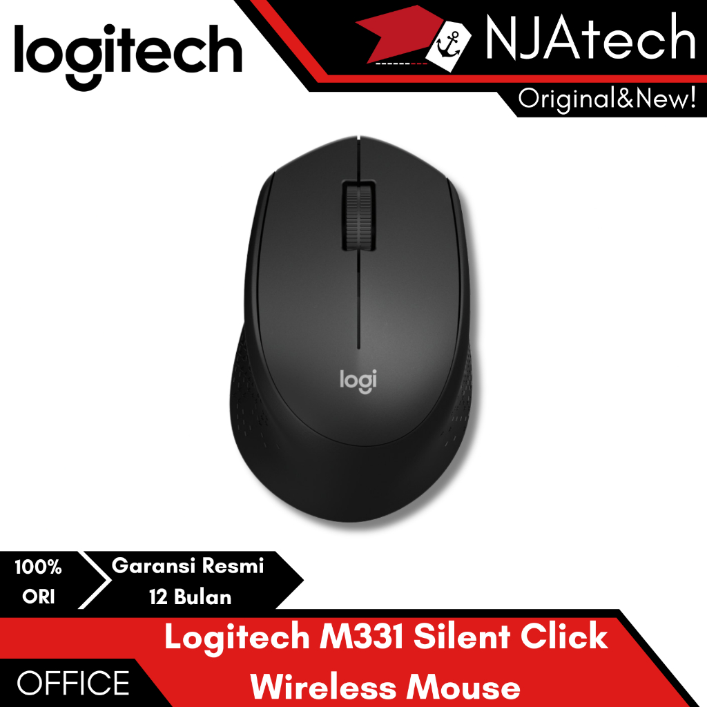 Logitech M331 Mouse Wireless Silent Click