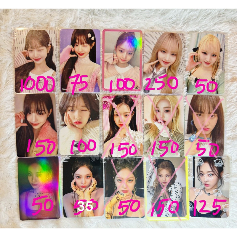 Take All Mix Girl Group PC Photocard IVE IZ*ONE AESPA Wonyoung Japan Offline Rare HD collector Rei Y