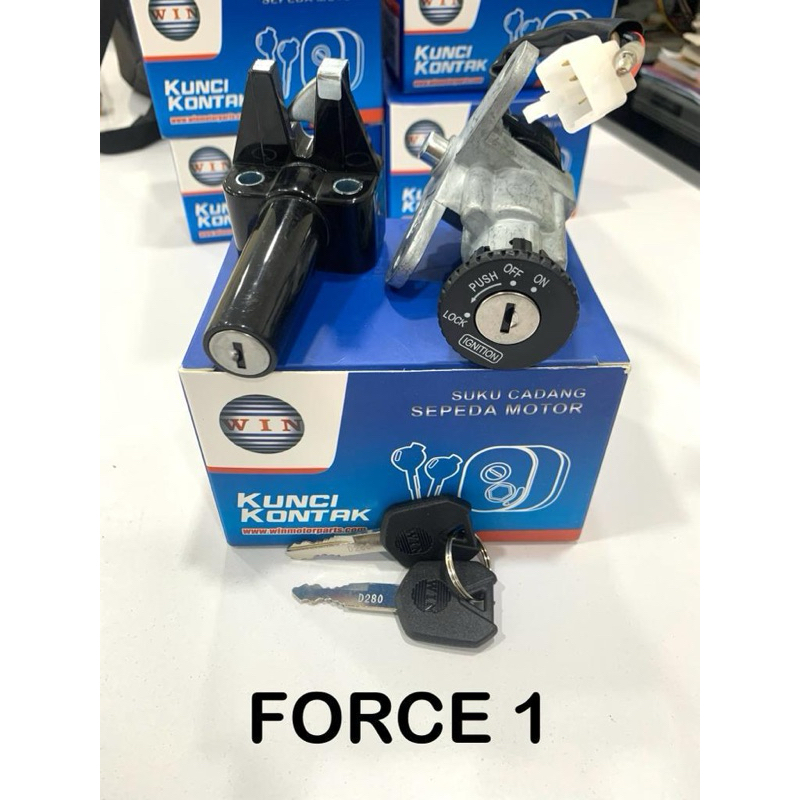 Kunci kontak SET semua motor YAMAHA BEBEK: FIZ-R,VEGA ZR,JUPITER LAMA,JUPITER Z NEW 2010,JUPITER MX 