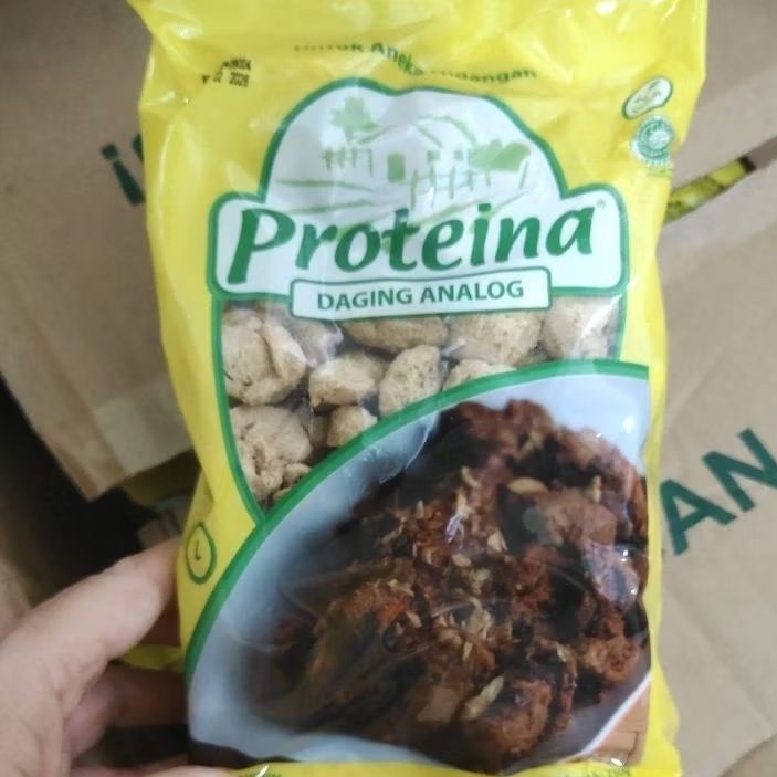 

Proteina Daging Analog Ukuran L 250 gram