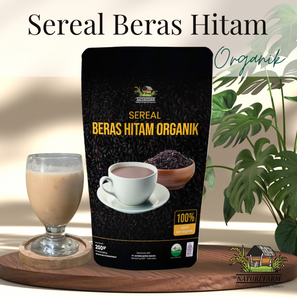 

Sereal Beras Hitam Organik