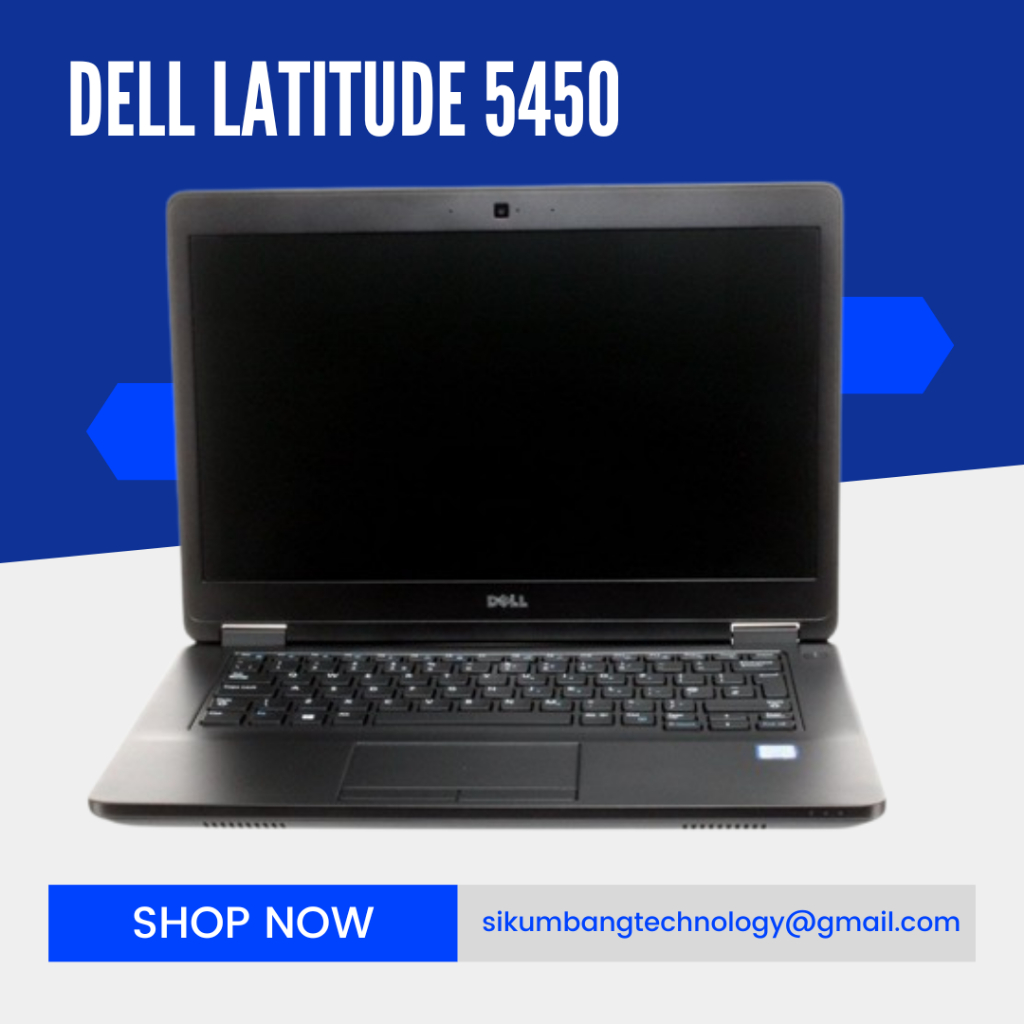 Laptop Second Dell Latitude E5450 Intel Core i5 Gen 5 Ram 8GB SSD 256