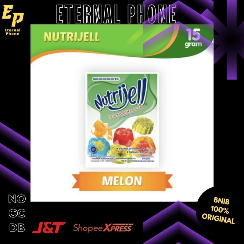 

Nutrijell Agar-agar Varian Melon 15 gr