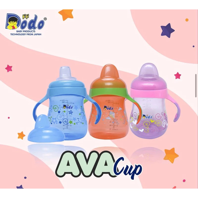 KEIBEAUTY - DODO Ava Cup | Dodo Botol Minum Bayi Training Cup Anti Tumpah