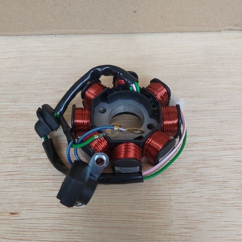 spul assy spul komplit  supra x 125 karbu plus fulser