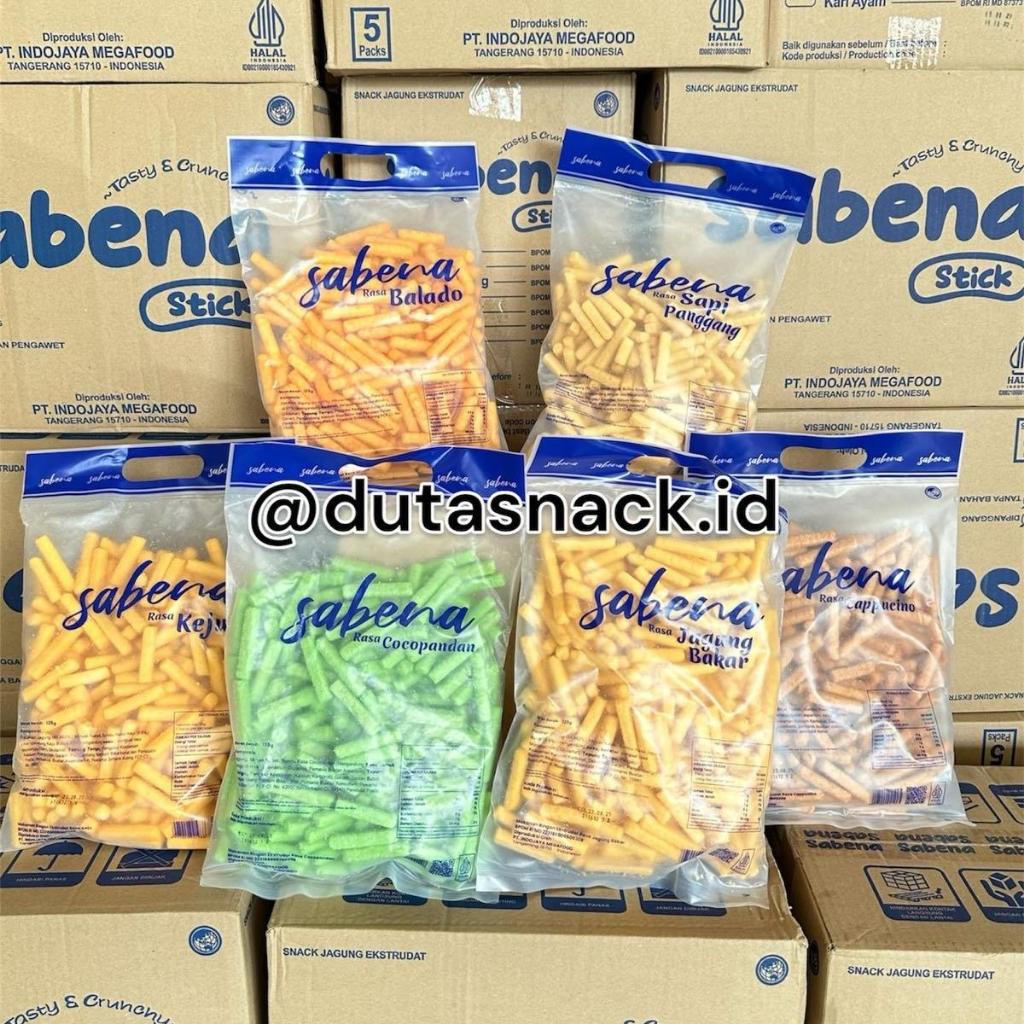 

1 karton snack SABENA NEW ISI 6 kantong MIX rasa bisa COD ( NEW ) - sabena stick (Creator1)