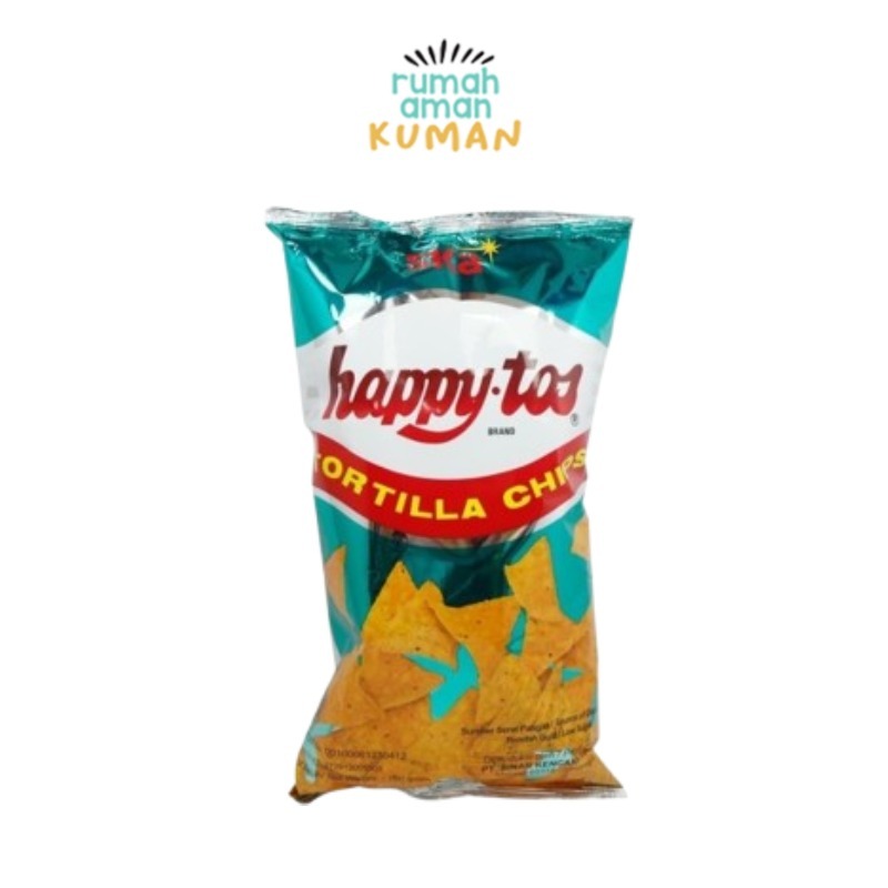 

Happy Tos Tortilla Chips Snack Hot Chilli 140gr / Chips Keripik Tortila 160gr