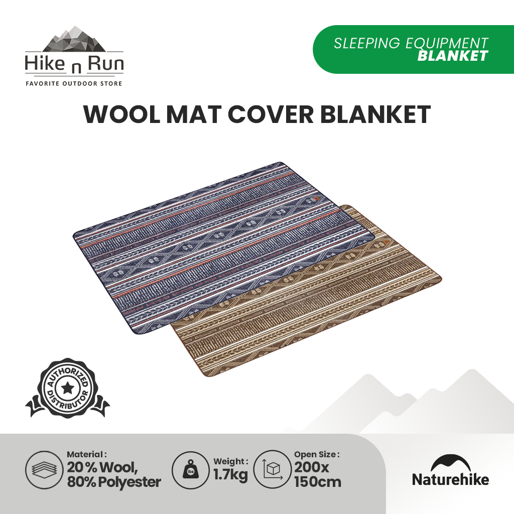 Naturehike NH21PS006 Selimut Hangat Wool Blanket
