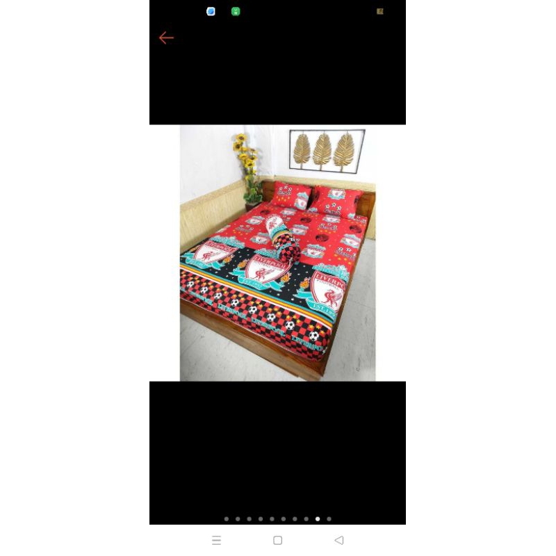 sprei monalisa lv gold