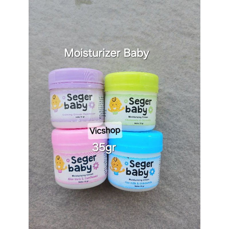 Seger Baby Cream Moisturizer / Haslin Bayi / Cream wajah dan badan bayi