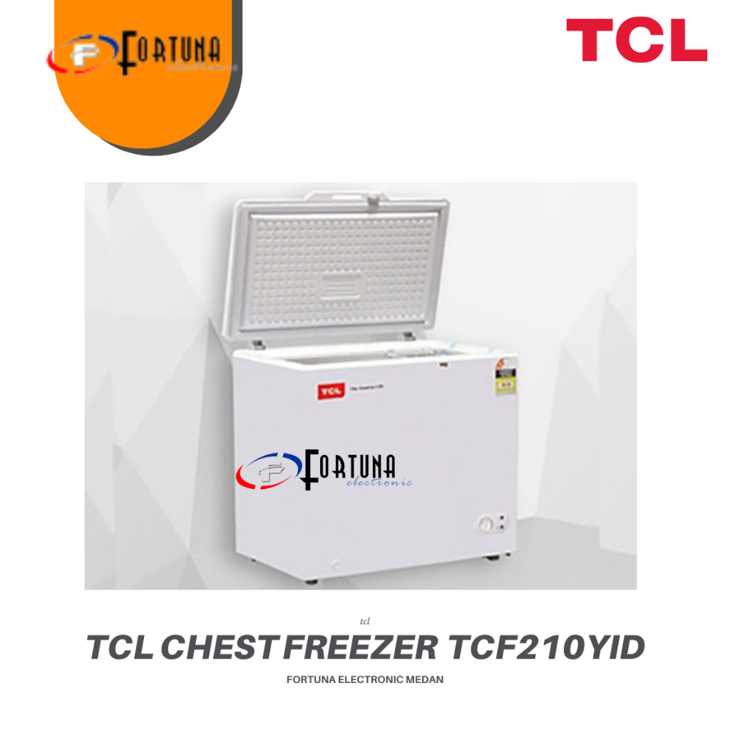 TCL CHEST FREEZER BOX TCF210YID / TCF210ZID / TCF100YID -MEDAN