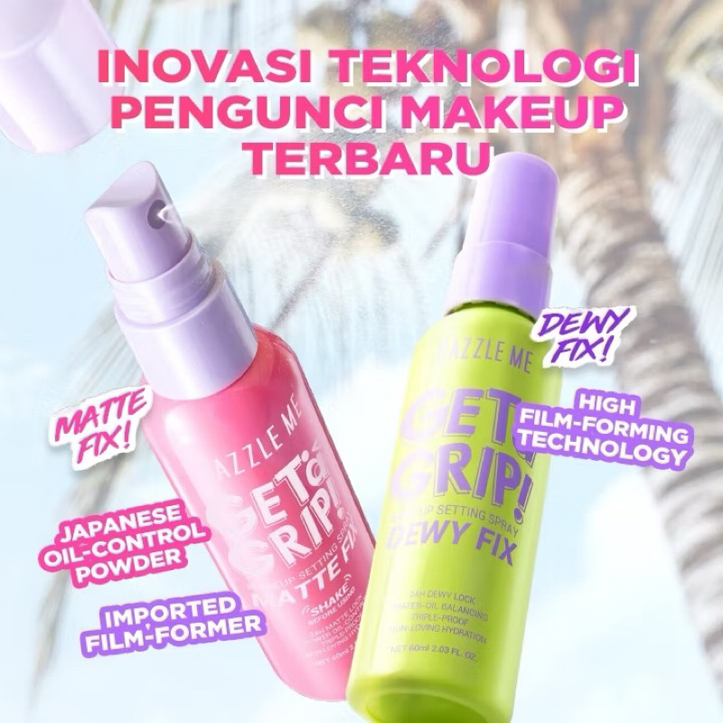 DazzleMe makeup setting spray