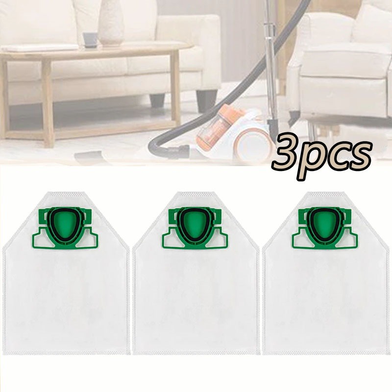 3pcs Vorwerk Cleaner Kobold Kantong Debu Debu Vorwerkl Tas Vacuum Cleaner