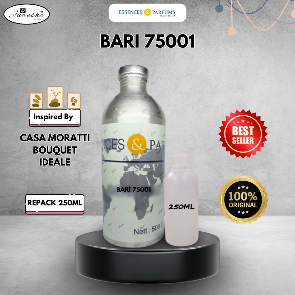 BIBIT PARFUM MURNI BARI (75001) / BOUQUET IDALE (ESSENCES) 250ML REPACK
