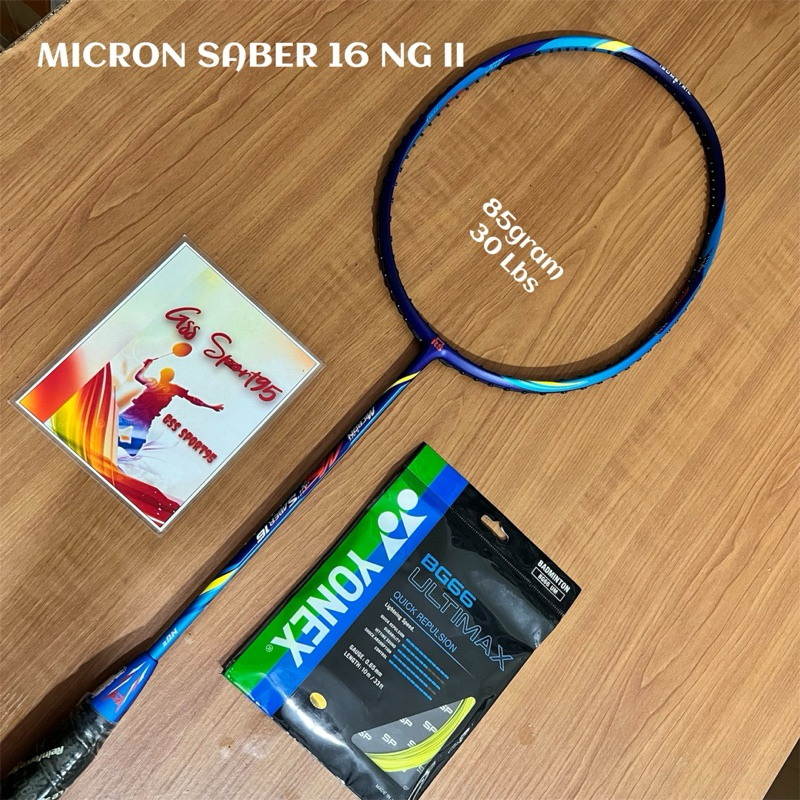 RAKET BADMINTON RS MICRON SABER 16 NG 2 II