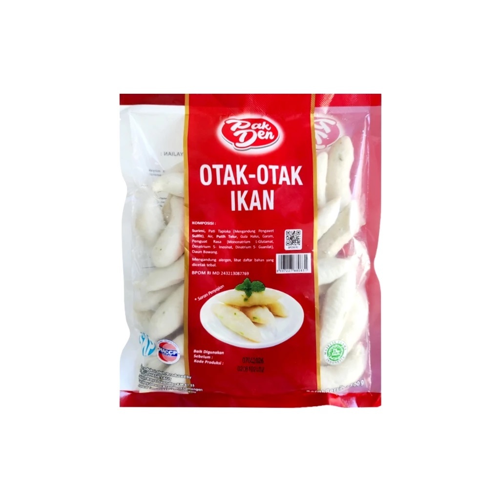 

Pak Den Otak Otak Ikan 500 Gram