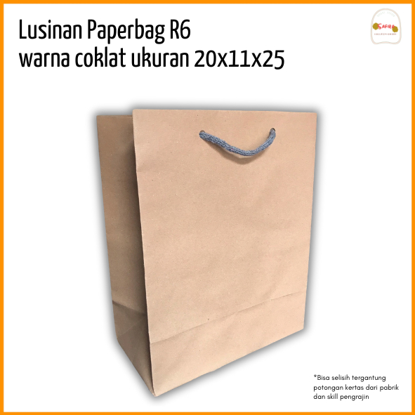 

[LUSINAN] PAPERBAG COKLAT BESAR POLOS UKURAN 20 × 11 × 25 PAPERBAG SOVENIR PAPERBAG HAJATAN PAPERBAG MURAH KANTONG KERTAS GOODIE BAG
