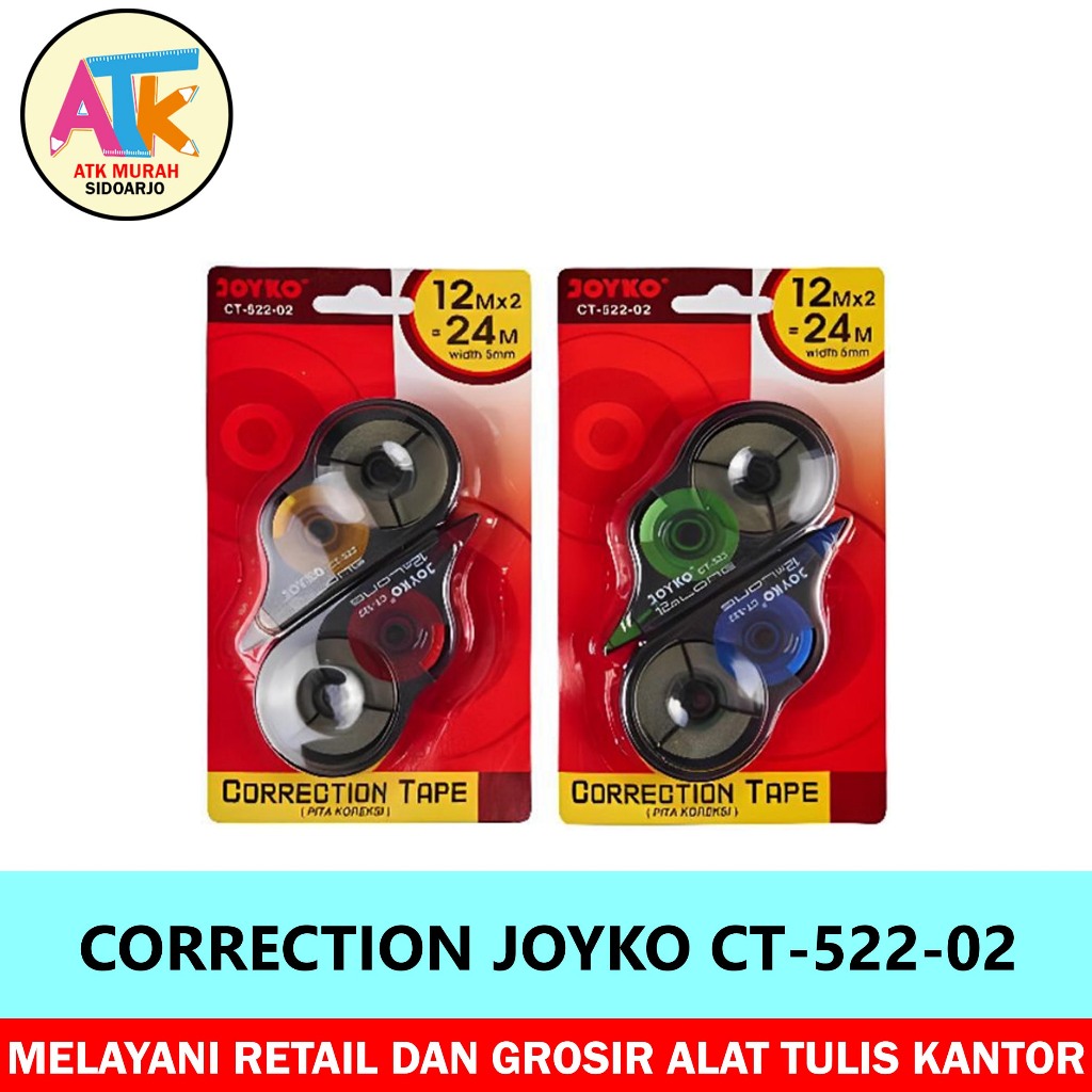 

CORRECTION TAPE JOYKO CT-522-02