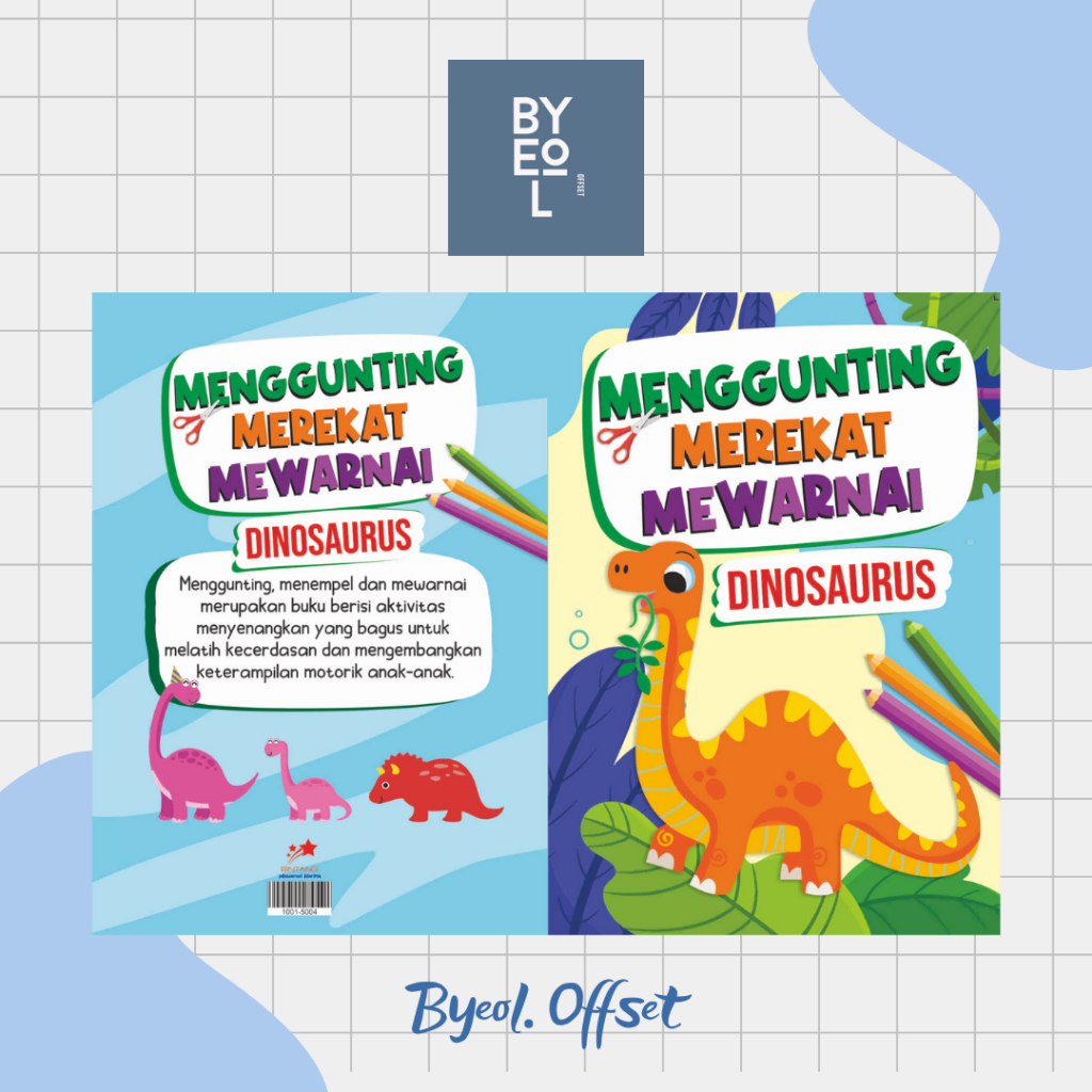 

NEW!!! Buku Menggunting, Menempel & Mewarnai Bintang 8 Serie Gambar