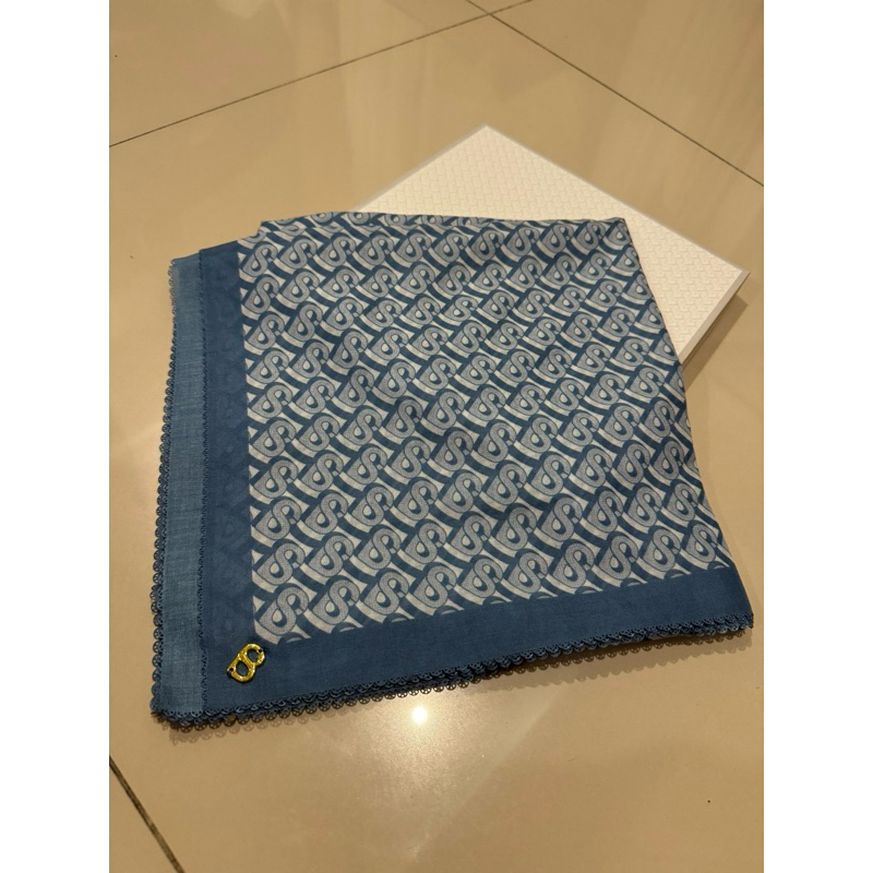 Bimu Voile Square - Faded Denim