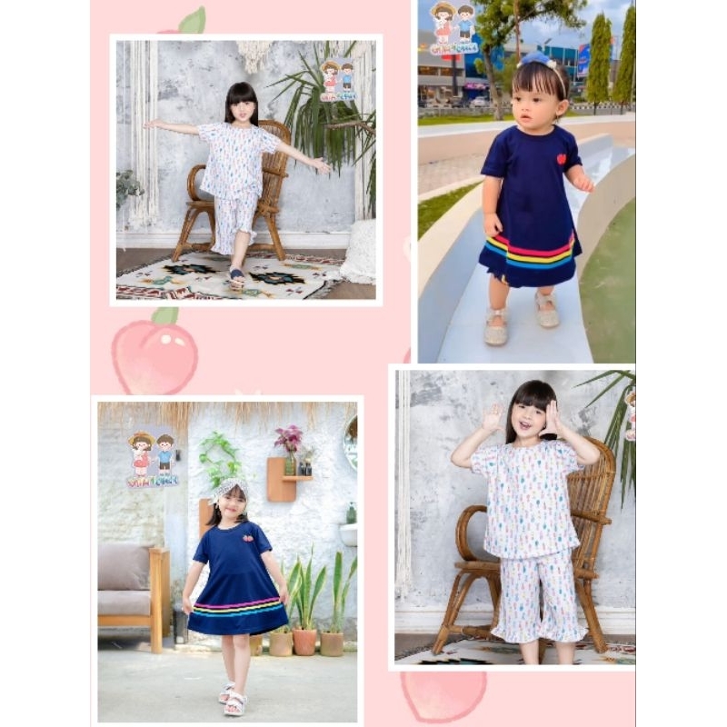 Pakaian Dress Anak chici chaca by Raggakids