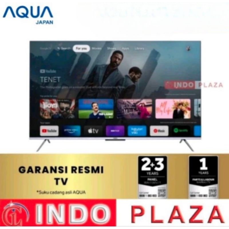 TV AQUA 55 INCH AQT55P750UX HQLED GOOLE TV ANDROID