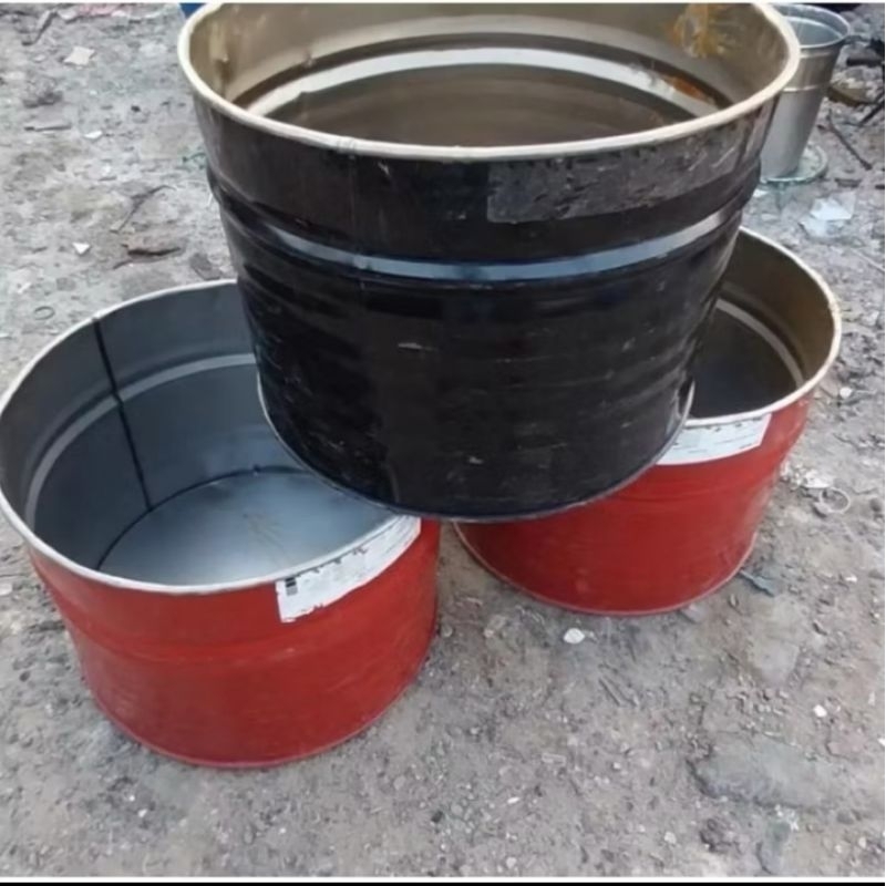 (instan) tong sampah besi/drum bakar sampah 100L