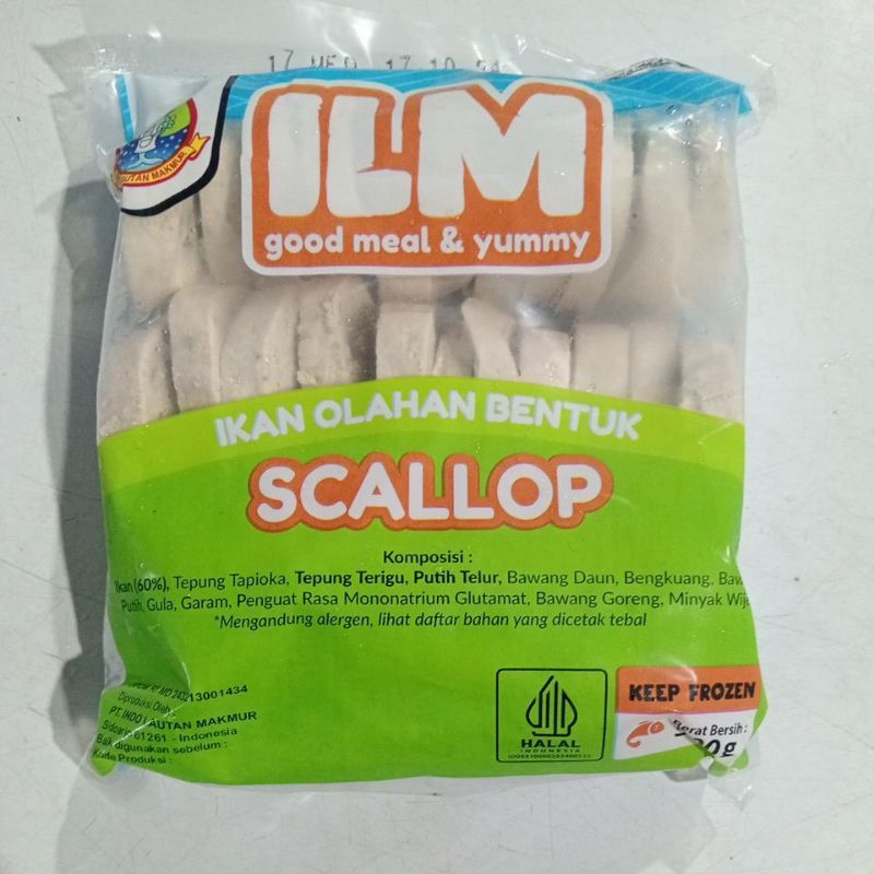 

IKAN OLAHAN BENTUK SCALOP ISI 30