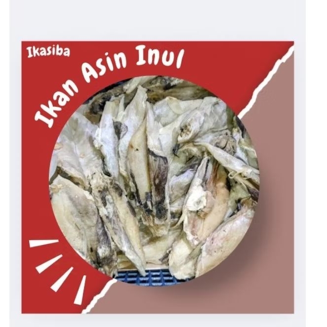 

IKASIBA Ikan asin Inul /Buntek 100gr/250gr/500gr