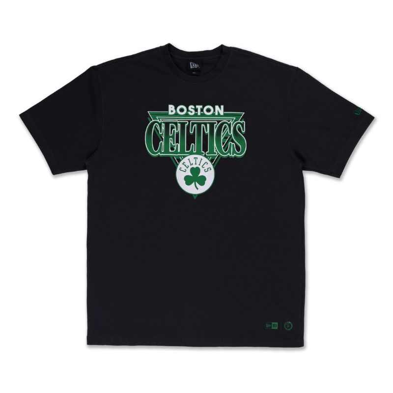 T-Shirt New Era Cap Boston Celtics League Retro Oversized Original