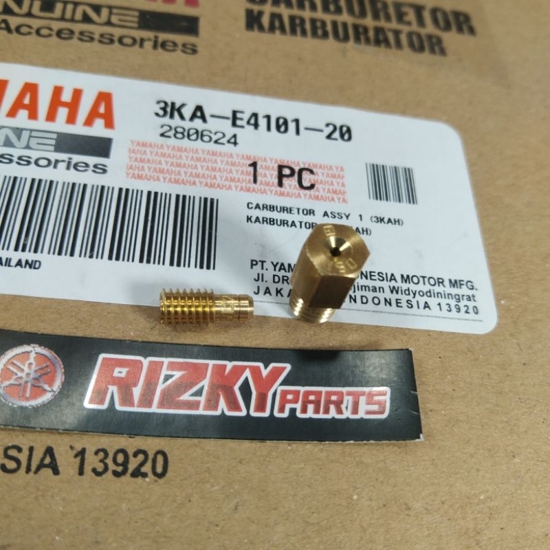 PILOT JET 22,5 MAIN JET 150 KARBU KARBURATOR RX KING ORIGINAL YAMAHA GENUINE PARTS