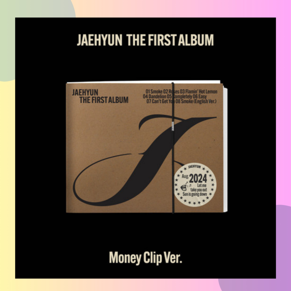 (SEALED) JAEHYUN The 1st Album - ‘J’ ( J VER/MONEY CLIP/KEYRING VER)