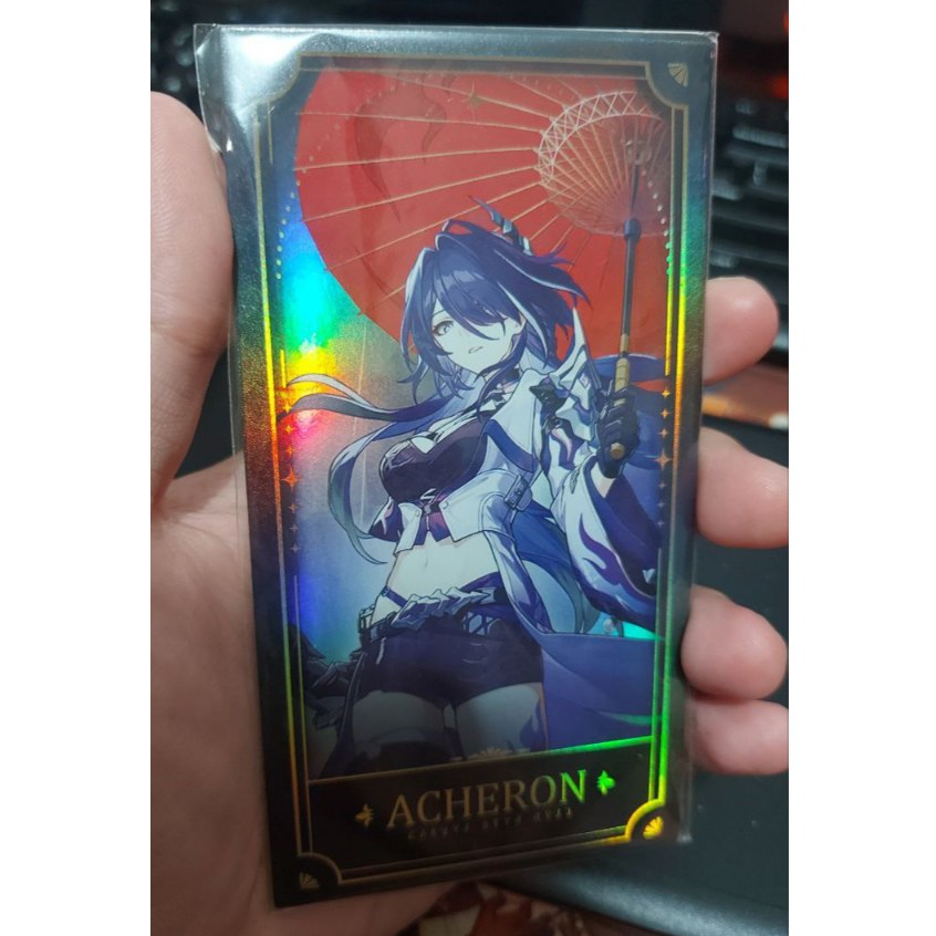 Honkai Star Rail Collector Item: Acheron 1st Anniversary Event Card