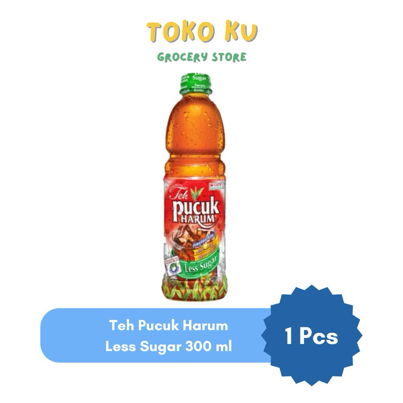 

Teh Pucuk Harum Jasmine Tea Less Sugar 350 ml