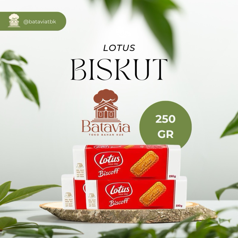 

LOTUS BISKUIT 250gr | Lotus Biscoff Caramelized Biscuit 250 g