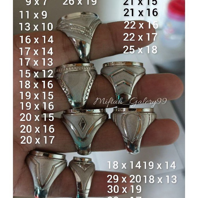 HJ6 Emban cincin alpaka doff