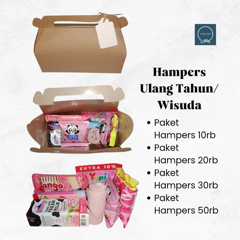 

[Hampers Pink] Kado Ulang Tahun/Wisuda