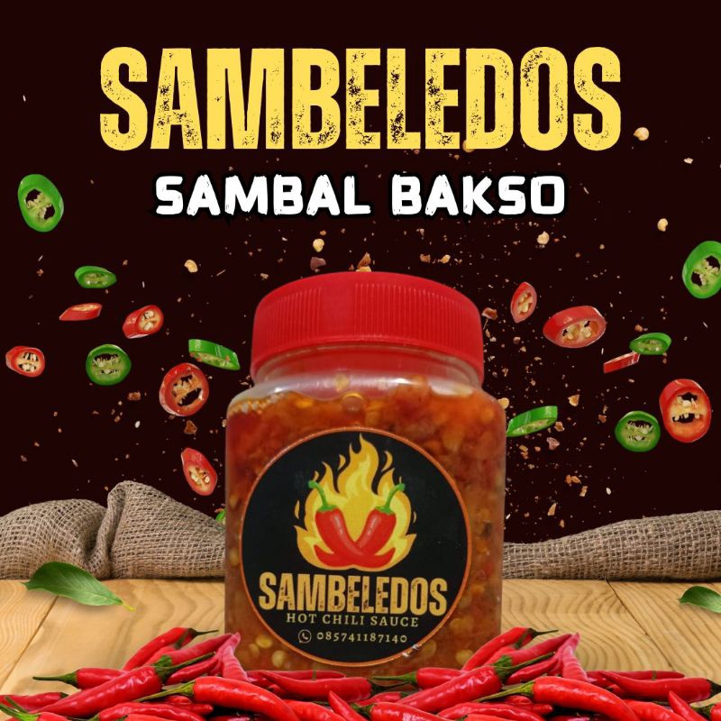

sambeledos/sambel bakso/sambel pedas/sambel