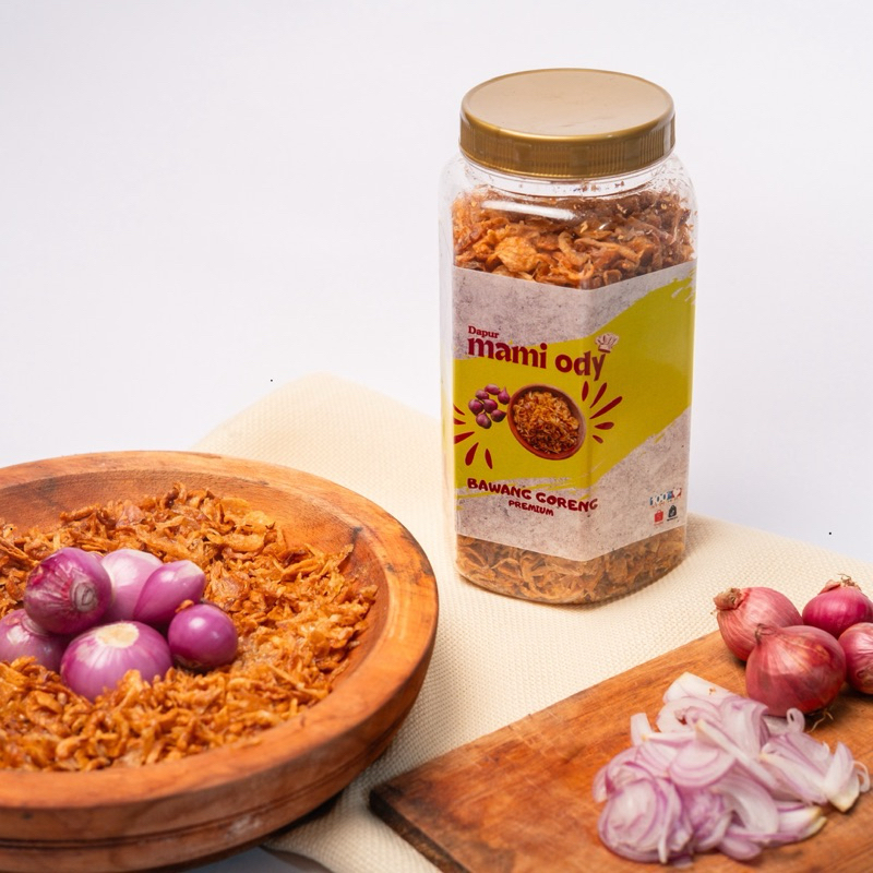 

Bawang Goreng 200gram Asli Mami Ody Tanpa Campuran Tepung